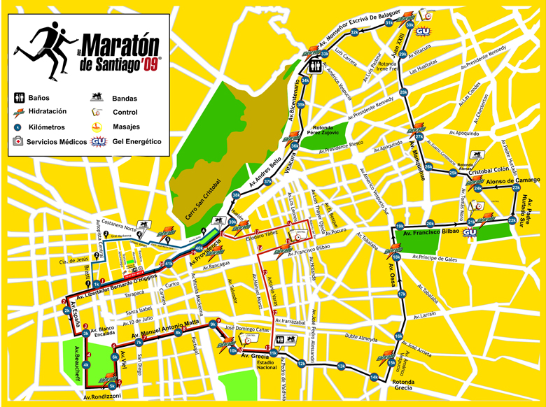 Maraton Santiago Chile 42Km 2009-Color